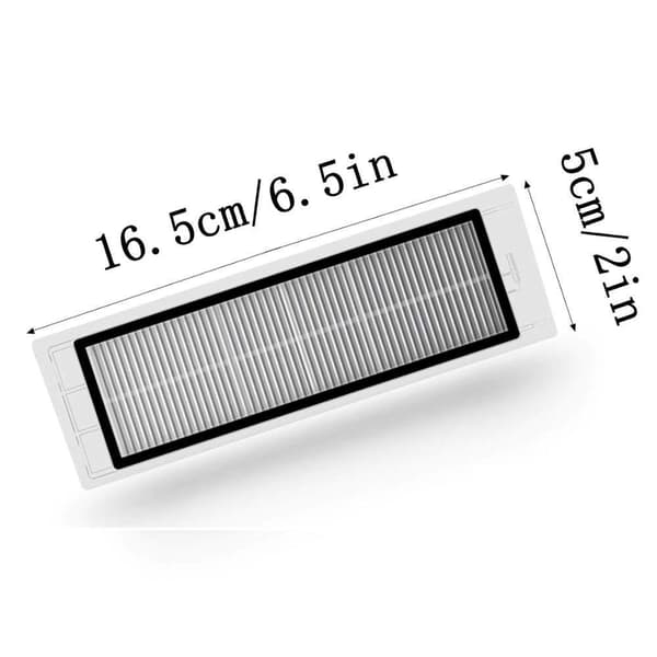 Tillbehörspaket Kompatibelt med Xiaomi Roborock S5, S50, S51, S55 Borste Filter Sidoborste