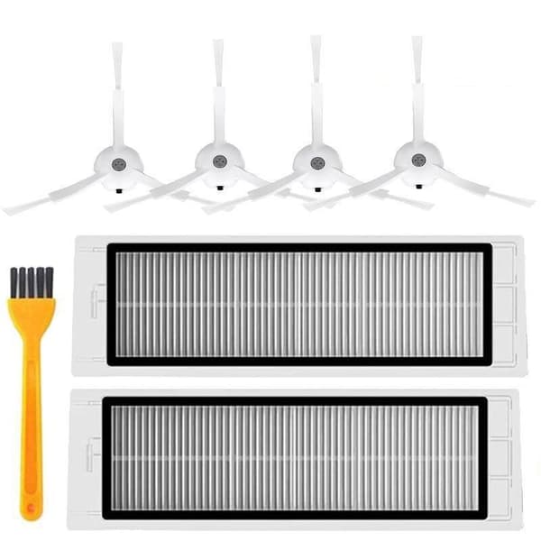 Tillbehörspaket Kompatibelt med Xiaomi Roborock S5, S50, S51, S55 Borste Filter Sidoborste