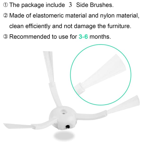 Tillbehör till Xiaomi Roborock dammsugare - 20 delar