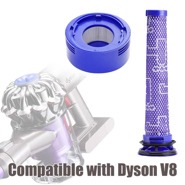 INF Forfilter og bagfilter til Dyson V8 støvsuger 2 dele