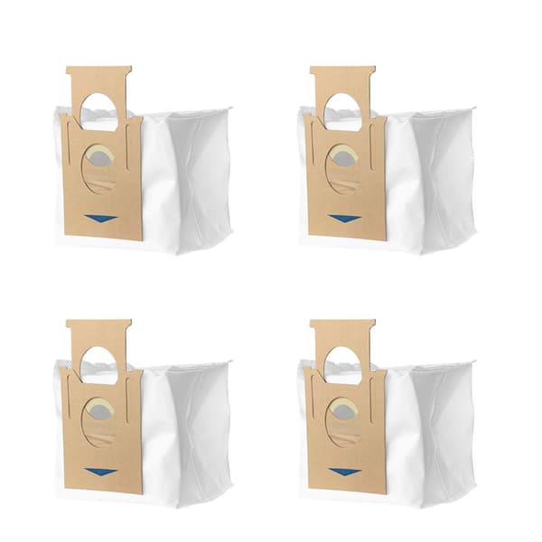 INF Støvsugerposer kompatible med Ecovacs OZMOT8 T9AIVI /MAX/PRO White 4-Pack