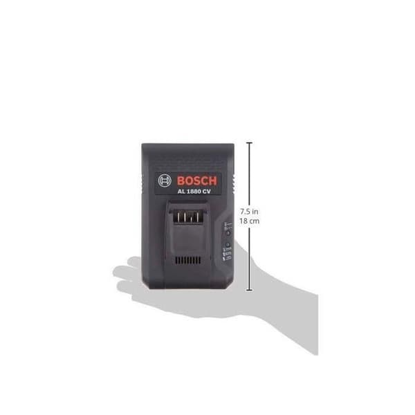 Bosch BHZUC18N Snabbladdare för 18 V utbytbara batterier Kompatibel med Bosch Unlimited Dammsugare Svart