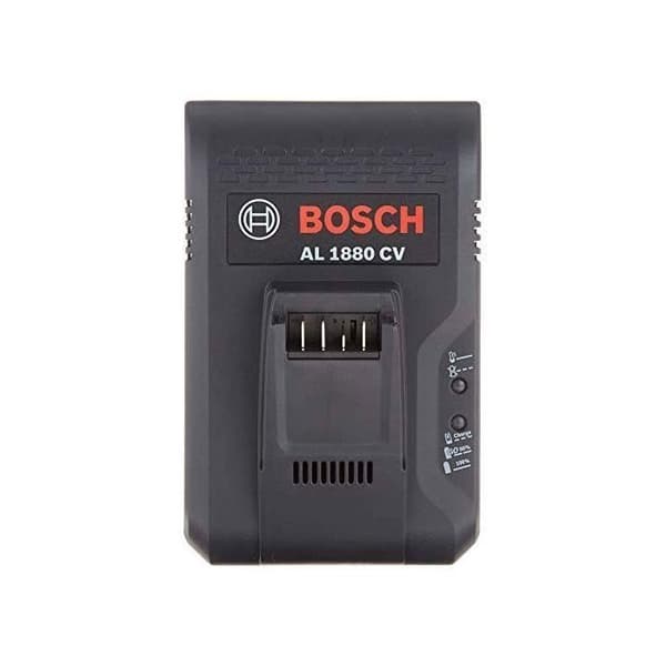 Bosch BHZUC18N Snabbladdare för 18 V utbytbara batterier Kompatibel med Bosch Unlimited Dammsugare Svart