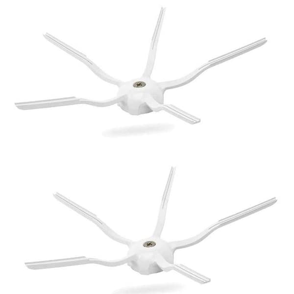 10 st Sidoborstar i Silikon Kompatibla med Xiaomi Roborock S50 S51 S55 S6 MAXV S7 S7 Max Sidoborste