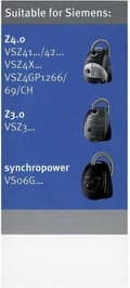 Pikkukuva 6 / 11: Bosch BBZ153HF tyhjiötarvike/tarvike