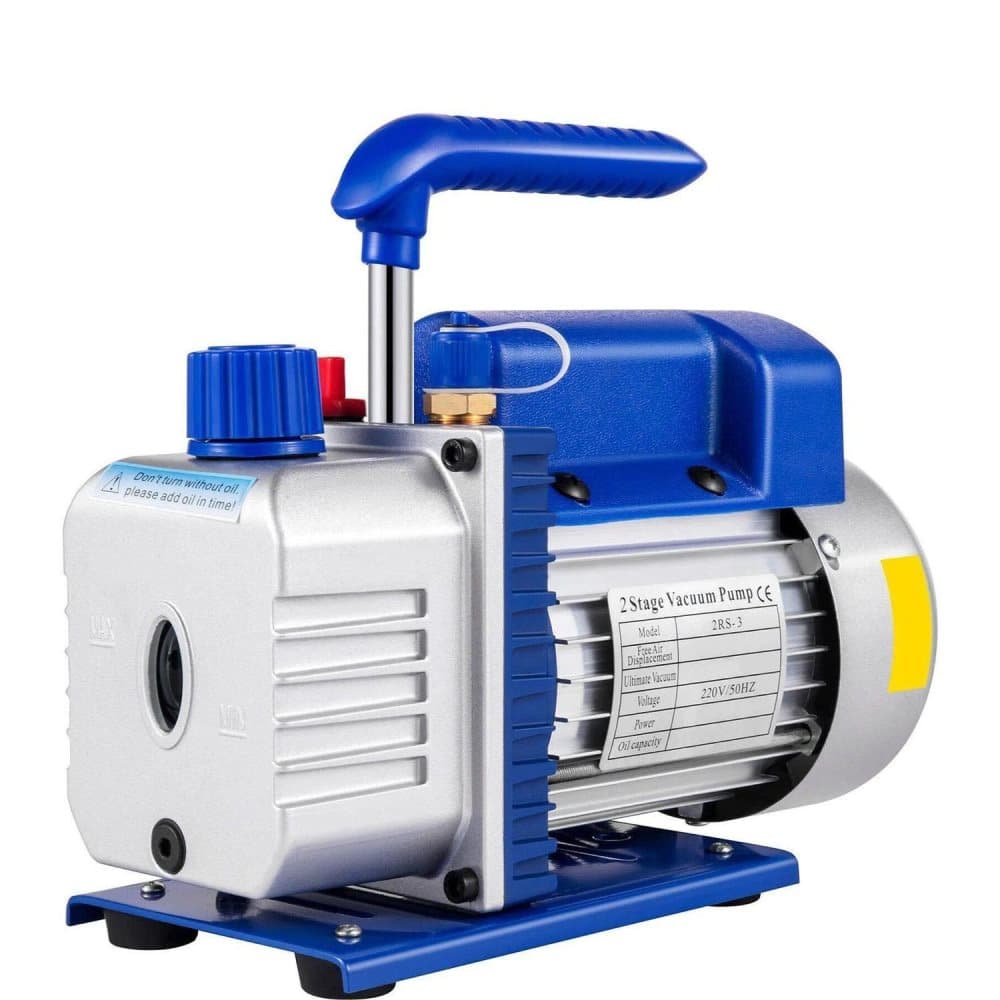 3CFM 1/3 HP vakuumpump med oljevisningsfönster, anti-olja-backflow, bra kylning