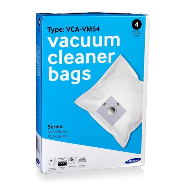 Samsung VCA-VP54 dammpåsar 4 delar för VCC54, VCC5480, SC5480, SC5450