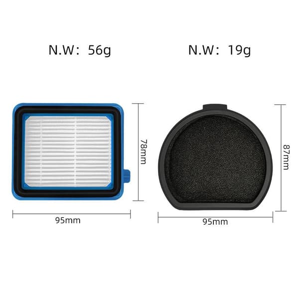 2-pack Filter Electrolux PF91, FX 91