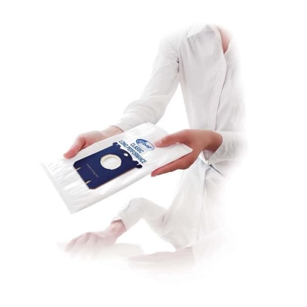 PHILIPS - Set med 4 S-bag Classic Long Performance dammsugarpåsar - FC8021