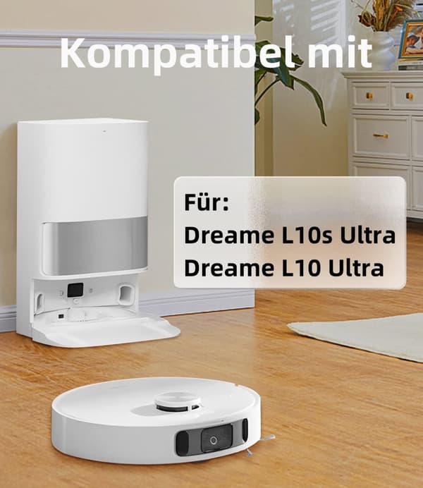 INF Lisävarusteet Dreame L10s / L10 Ultra robottipölynimuriin 12 osaa