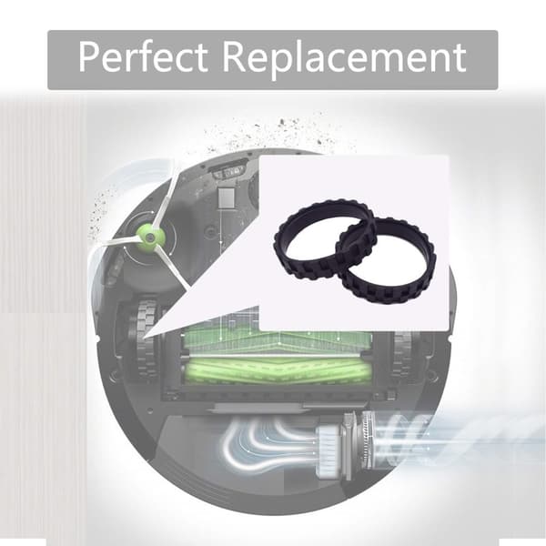 INF Støvsuger forhjul, 4-pakning iRobot Roomba 610/620/630/650/660