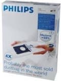 Miniatyrbild 6 av 9: Philips s-bag 4 x dammsugarpåsar Dammsugarpåsar