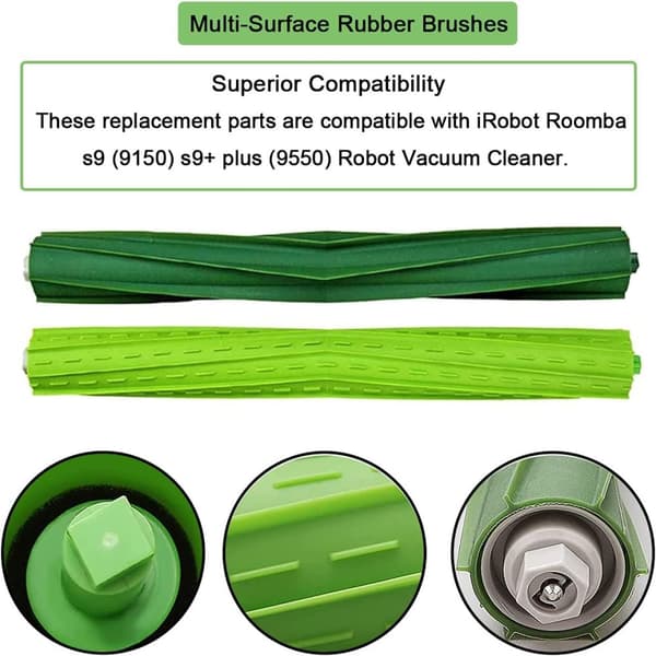 INF Støvsugertilbehør for iRobot Roomba S9 (9150), S9 Plus (9550) Flerfarget