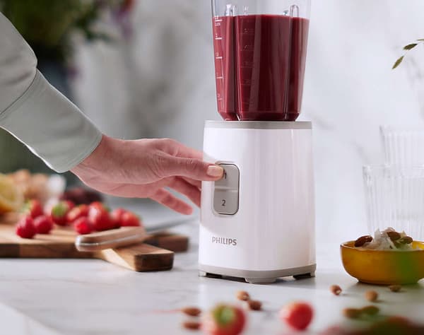 Philips Daily Collection mini blender, 350W,  On the Go bottle