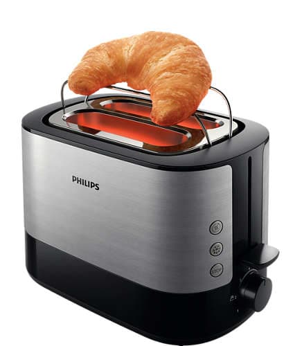 Philips Viva Collection Toaster HD2630/20 2 slot 3 function