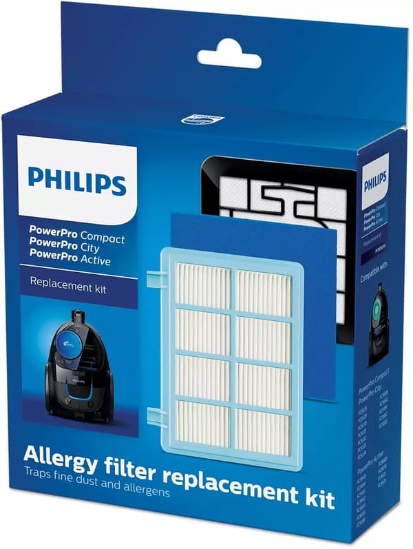 Philips Replacement Kit compatible with Philips PowerPro Compact and PowerPro City ranges