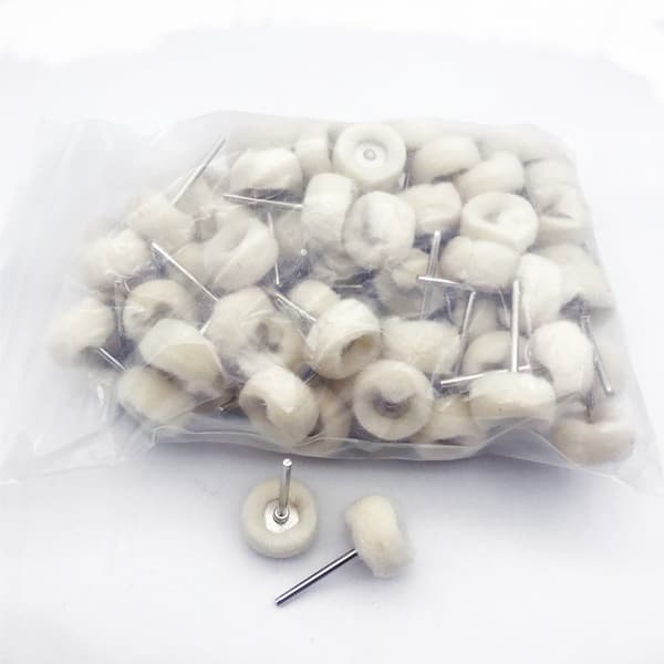 INF Cashmere poleringspuderhjul 10 pakker