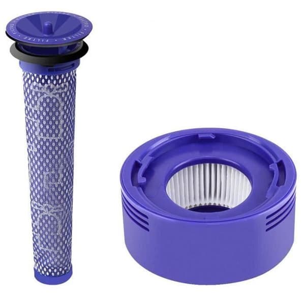 Post-Motor HEPA Filter V7 V8 &amp; Pre Filter V6 V7 V8 Dammsugare, utbytesfiltersats för Dyson V7 V8 Range