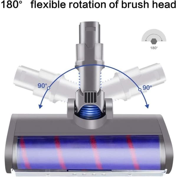 Borsthuvud för Dyson Dammsugare DC62 V6 Animal Fluffy DC58 DC59 DC61 DC74 Dyson Borsthuvud 255mm * 65mm