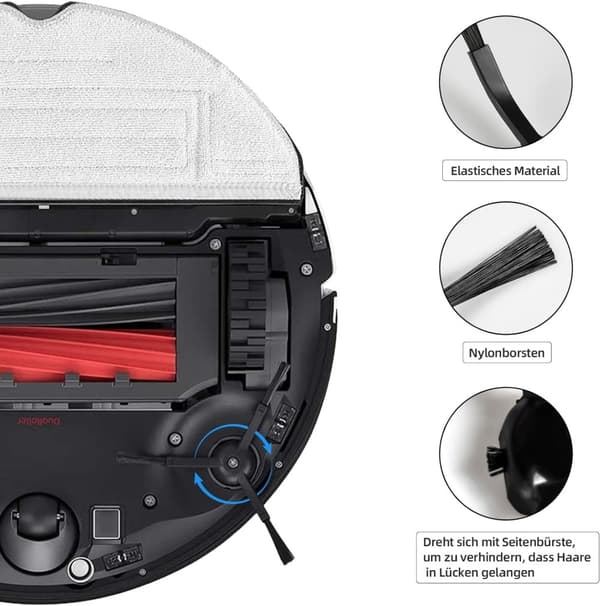 INF Tilbehør til Xiaomi Mi Robot Vacuum-Mop S8/S7/S8+/S7 MaxV Ultra Flerfarget