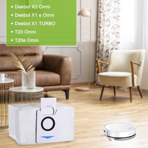 INF Tilbehør til Ecovacs Deebot X1 Omni/Turbo Robotstøvsuger 15-dele