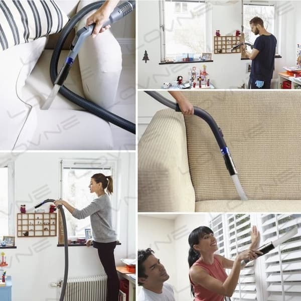 SHOP-STORY - Universalmunstycke dammsugartillbehör 30 flexibla rör för dammsugning Tangentbord Ventilationsgrill - Dust Daddy