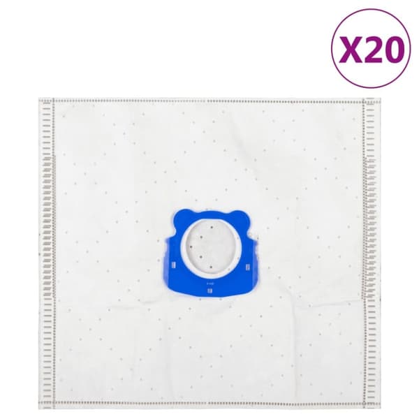 vidaXL Dammsugarpåsar för Rowenta RO3125 20 st