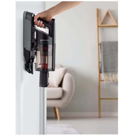 Gorenje | Vacuum cleaner Handstick 2in1 | SVC252FMBK | Cordless operating | Handstick and Handheld | 35 W | 25.2 V | Operating time (max) 45 min | Bla