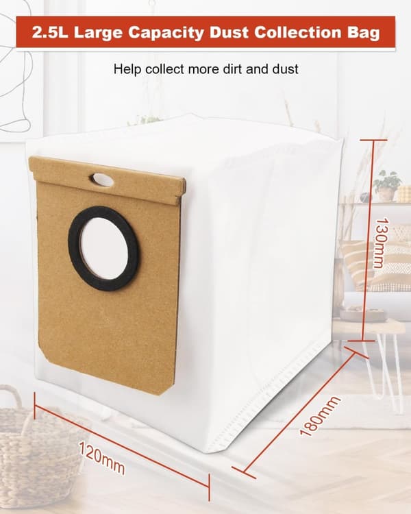 INF Dammpåsar för Conga Home 10000, 8090 Ultra, 9090 AI 10-pack