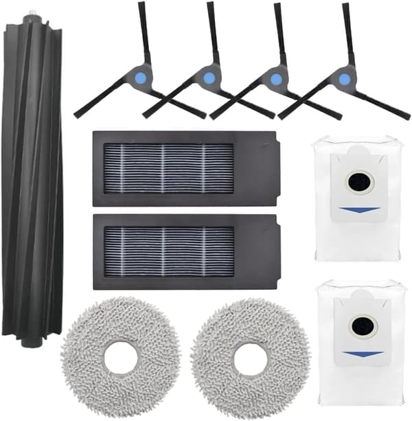 INF Pölynimuritarvikkeet malleihin Ecovacs Deebot X2/X2 Pro/X2 Omni/DEX86