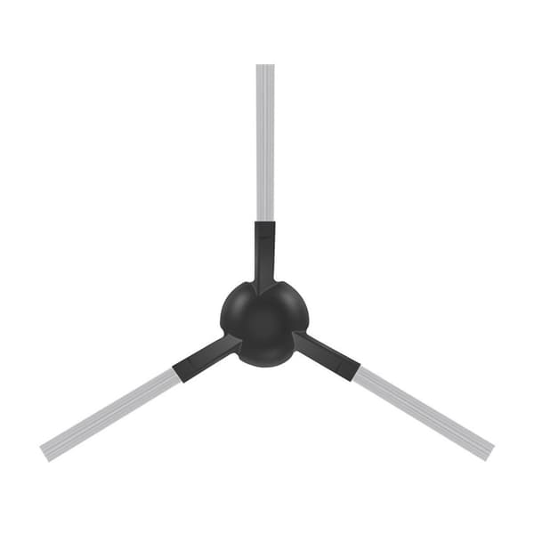 Sidebørste til Dreame S10 / S10Pro / S20PRO / X10 / X20 PRO / L20 Ultra - Svart