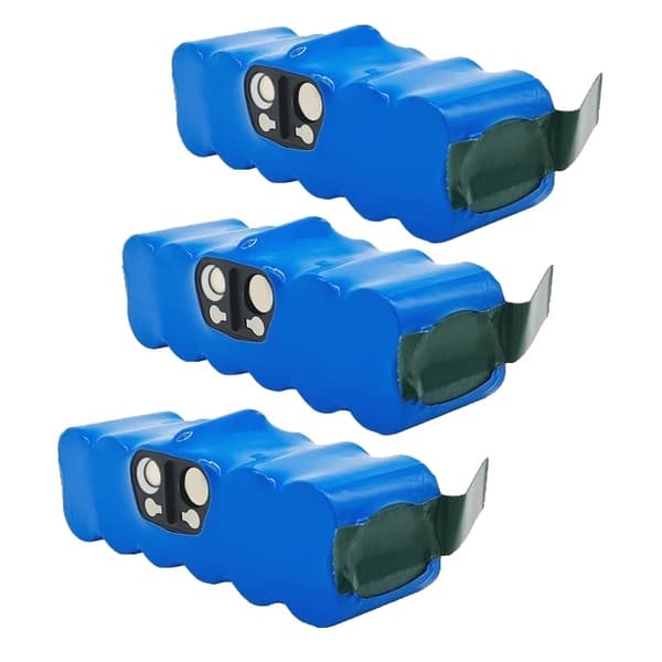iRobot Roomba batteri, 5000mAh kapacitet, kompatibel med 500-800 serien., 2 stykker 50Ah LI-ION 3 Picec 5.0Ah LI-ION
