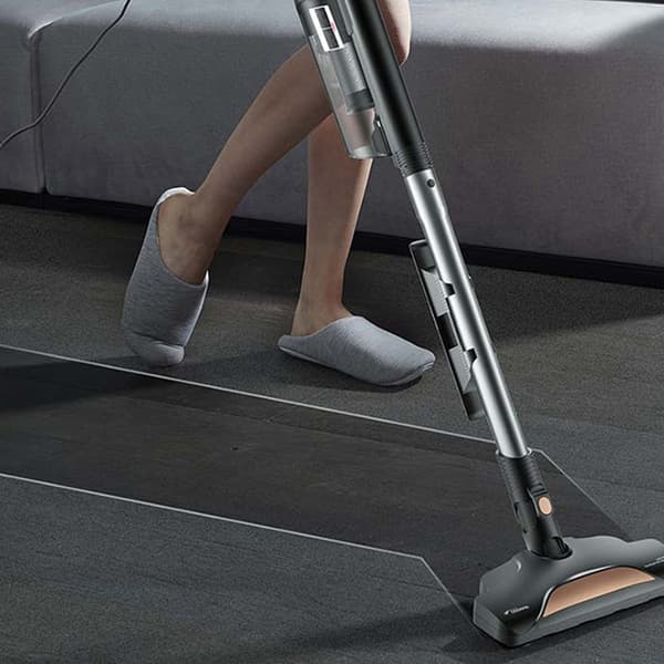 Deerma DX600 Skaftstøvsuger med 15 000 Pa Sugekraft og 4-trinns HEPA-filtrering