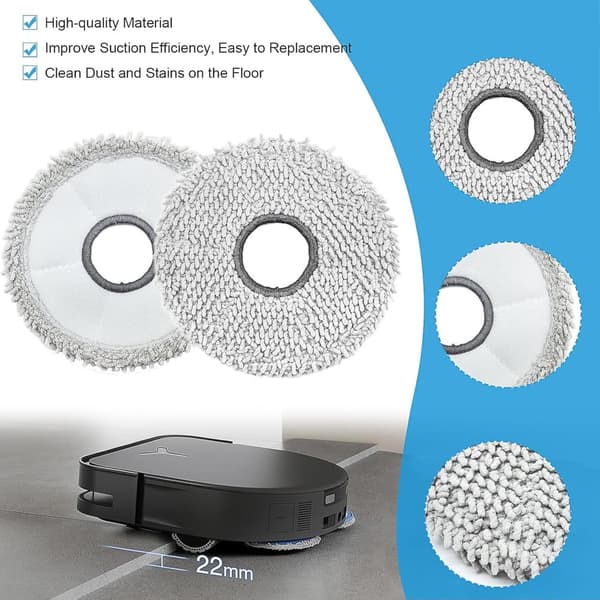 INF Tillbehörssats för Ecovacs Deebot X5 Omni & X5 Pro Robotdammsugare
