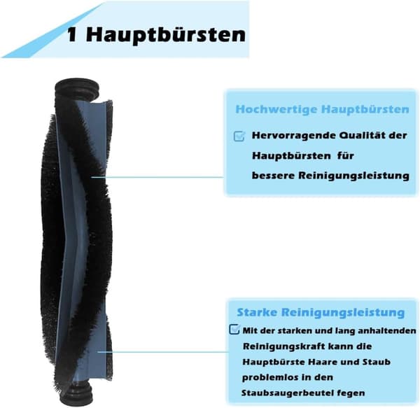 INF Eufy X10/X9 Pro Omni Robot Vakuum Erstatningsdele