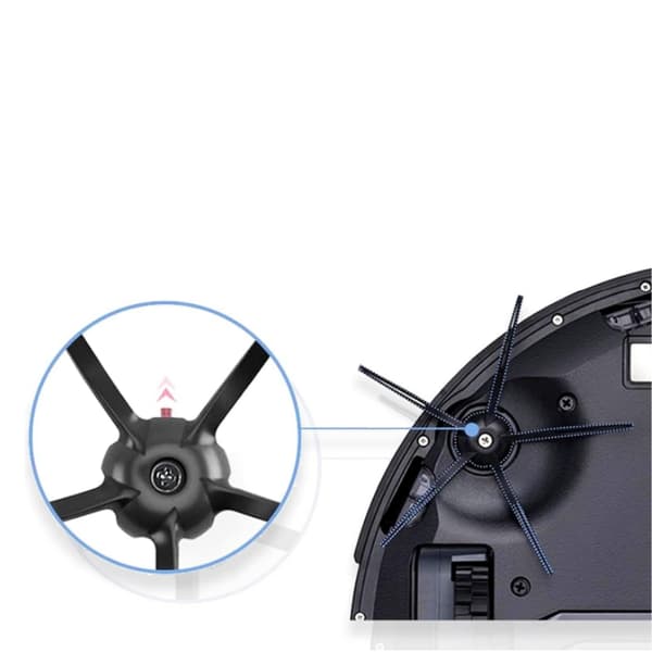 INF Vaihtosivuharjasetti Xiaomi Roborock Q7/Q7 Max -sarjan robottiimureille