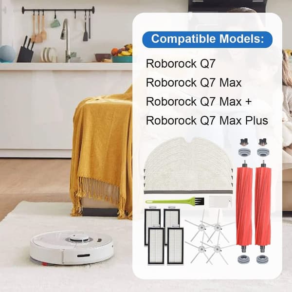 INF Varaosat Xiaomi Roborock Q7/Q7 Max/Max Plus robottipölynimuriin 0