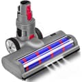 Miniatyrbild 1 av 4: Turbo Electric Motorized Rotating Brush kompatibel för Dyson V7 V8 V10 V11 V12 V15 Soft Roller för parkett, kakel och LED