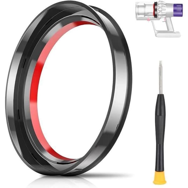Tätning för Dyson V10, fast tätning för Dyson V10 SV12 dammsugare, en gratis T8-skruvmejsel, fasta tätningar