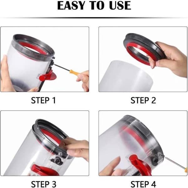 Dust Bin - Dyson - V10 - Ersättningstank - Djur/Absolut kompatibel - Hög kvalitet