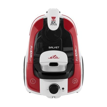 ETA | Vacuum cleaner | Salvet ETA051390000 | Bagless | Power 700 W | Dust capacity 2.2 L | Red musta, Punainen, Valkoinen