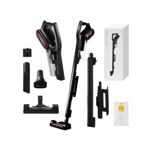 Deerma DX700 PRO skaftdammsugare med hög sugeffekt och trippelfiltreringssystem