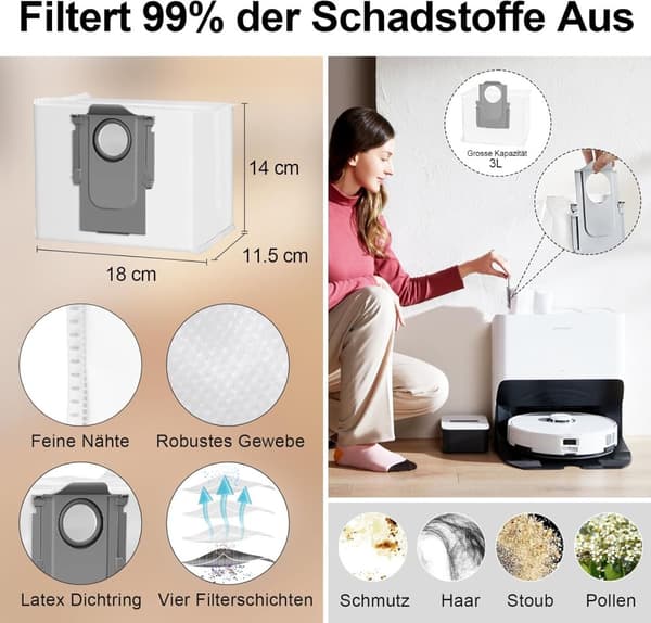 INF Roborock S8 Pro Ultra Reservedelssæt