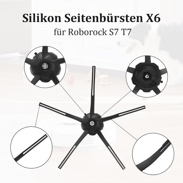 INF Reservedelssæt til Xiaomi Roborock S7-serien robotstøvsuger 0