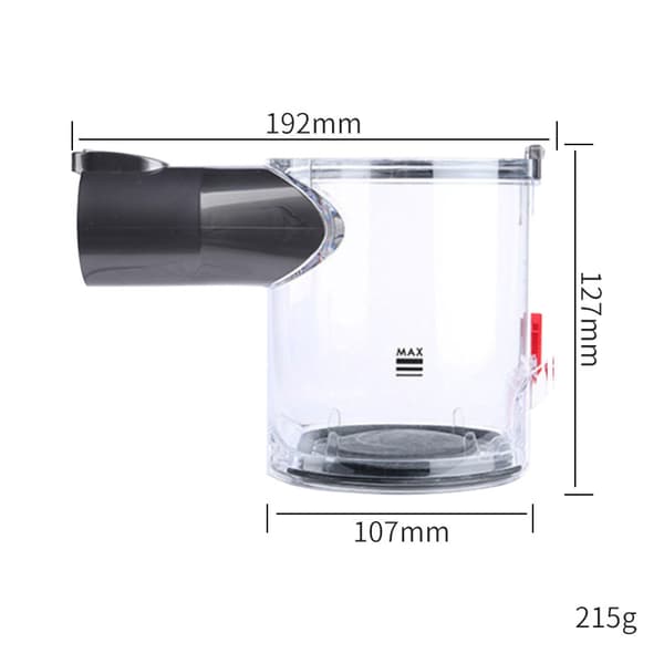 INF Byte av soptunna Dyson V6 B interface