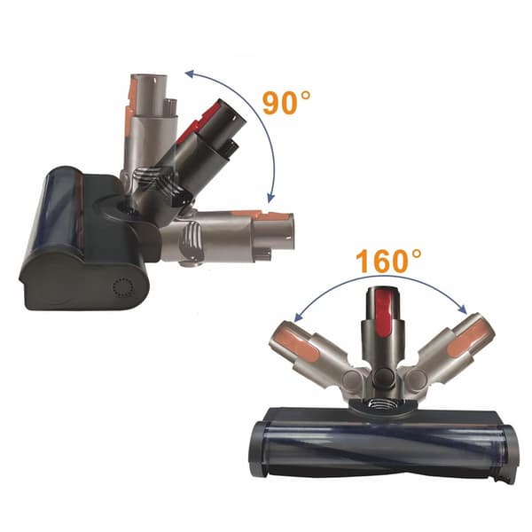 Golvmunstycke med grön LED till Dyson V7 / V8 / V10 / V11