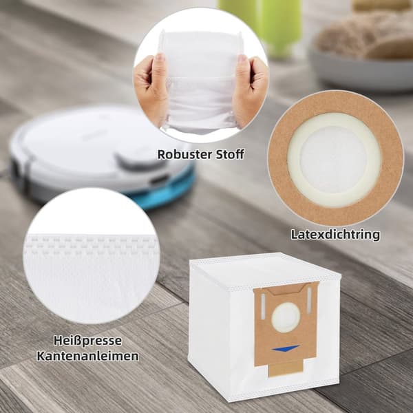 INF Støvsugerposer Ecovacs DEEBOT OZMO T8/T8 AIVI/T8 MAX/N8 Pro/N8 Pro Plus/Yeedi Vac/Yeedi Vac MAX