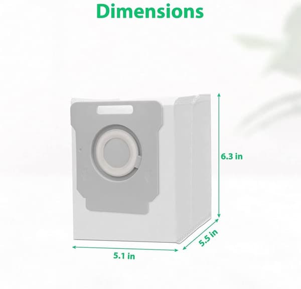 INF 12 kpl pölynimurin suodatin ja 6 kpl pölynimuripussit iRobot Roomba i3/i3+/i4/i4+/i6/i6+/i7/i7+/j7