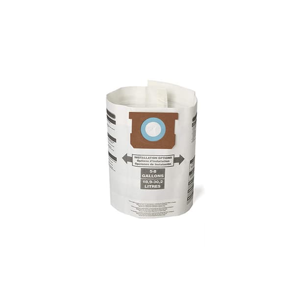 INF Dammpåsar kompatibla med Shop-Vac-dammsugare (6-pack) 5-8 gallons