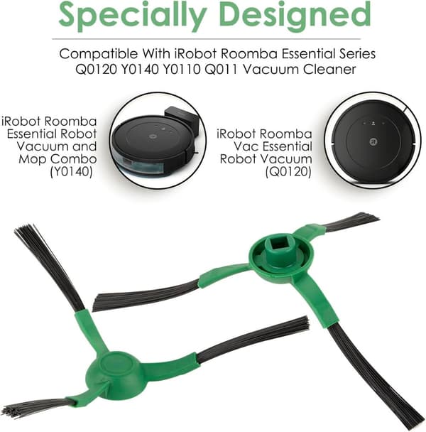 INF iRobot Roomba Combo Essential Ersättningssidoborstar (10-pack) 0